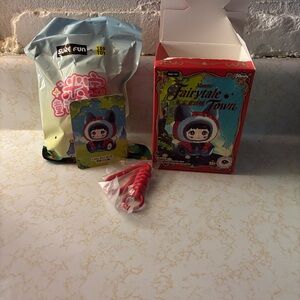 Nommi Fairytale Town Little Hood Plush Figure - Red & Blue